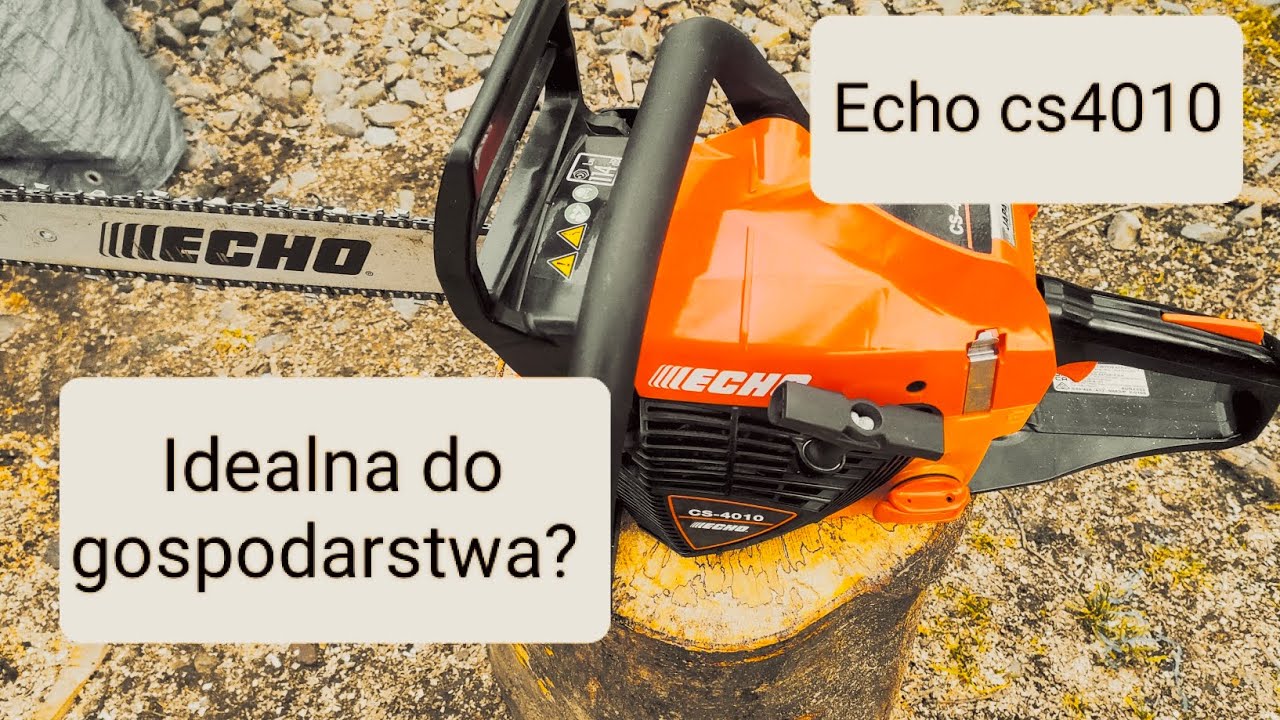 Japońskie Echo CS 4010 - Pilarka dla każdego idealne połączenie cena/jakość (Omawiam, odpalam,tnę)
