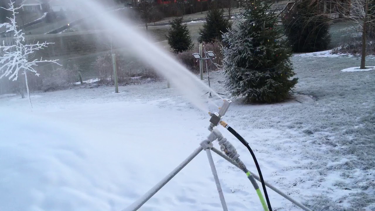 Home Snowmaking | The Glove Test