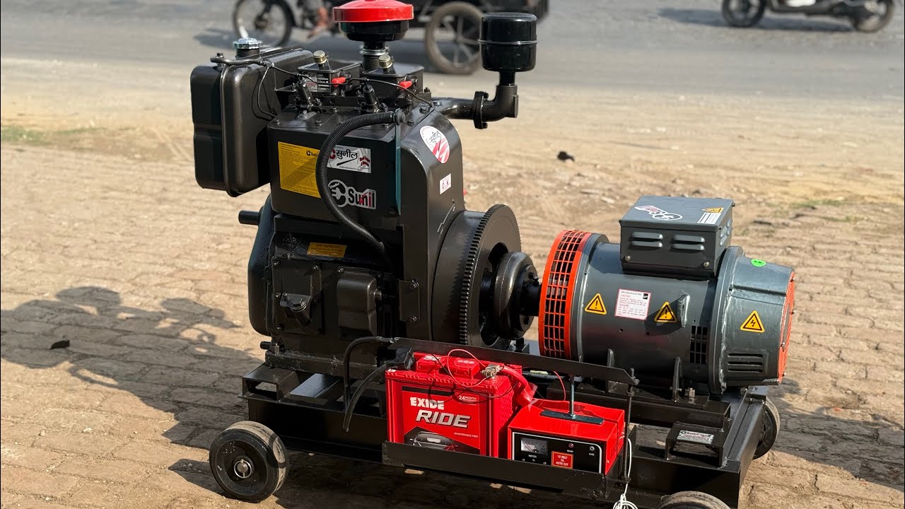 20kva Kirloskar Generator | 20 kva Kirloskar Alternatour | Chadha Generator | Diesel Generator