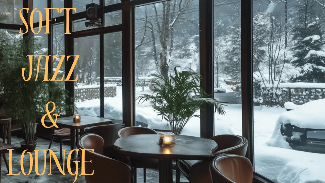 Soft Jazz House Background Music | Cozy Winter Atmosphere