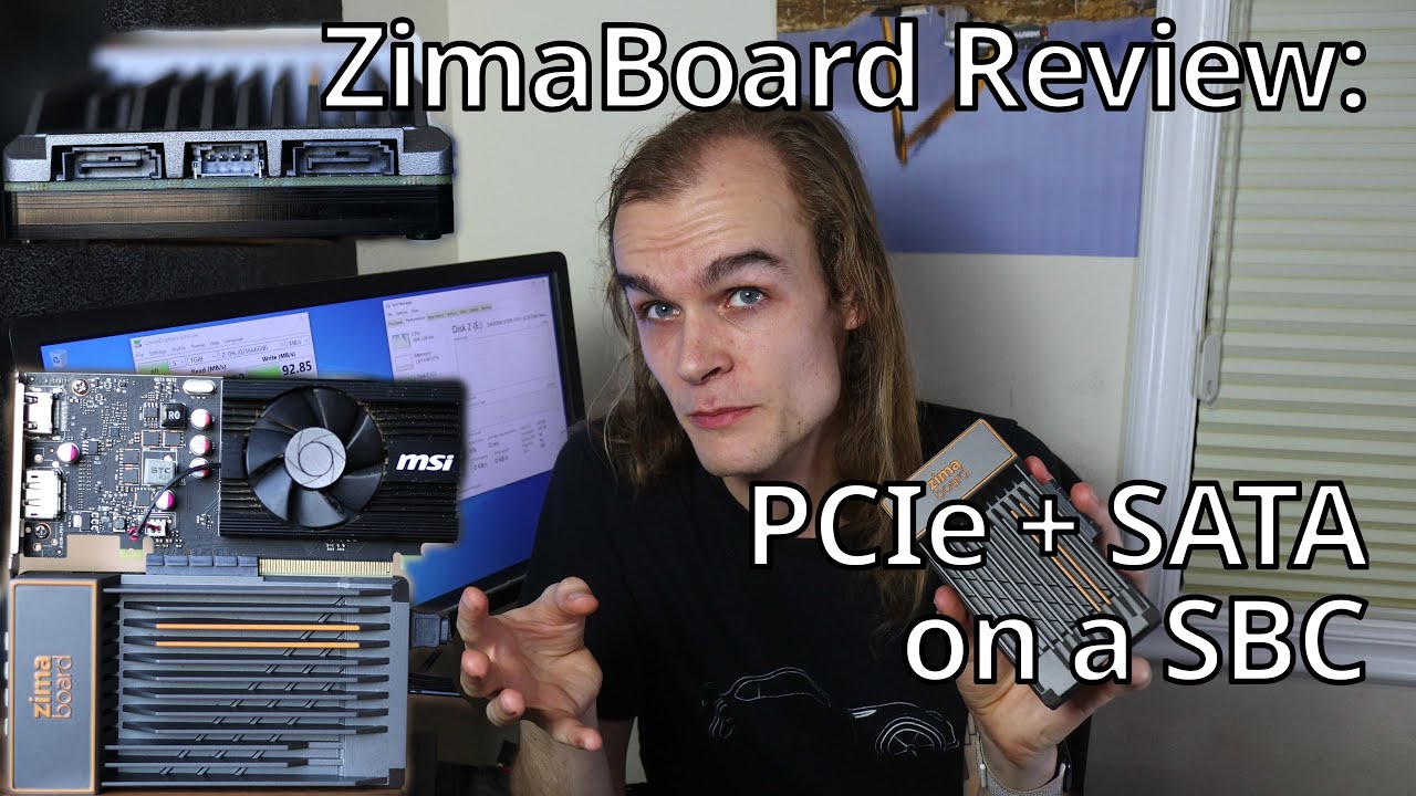ZimaBoard Review. A Flexible Mini server with PCIe and SATA