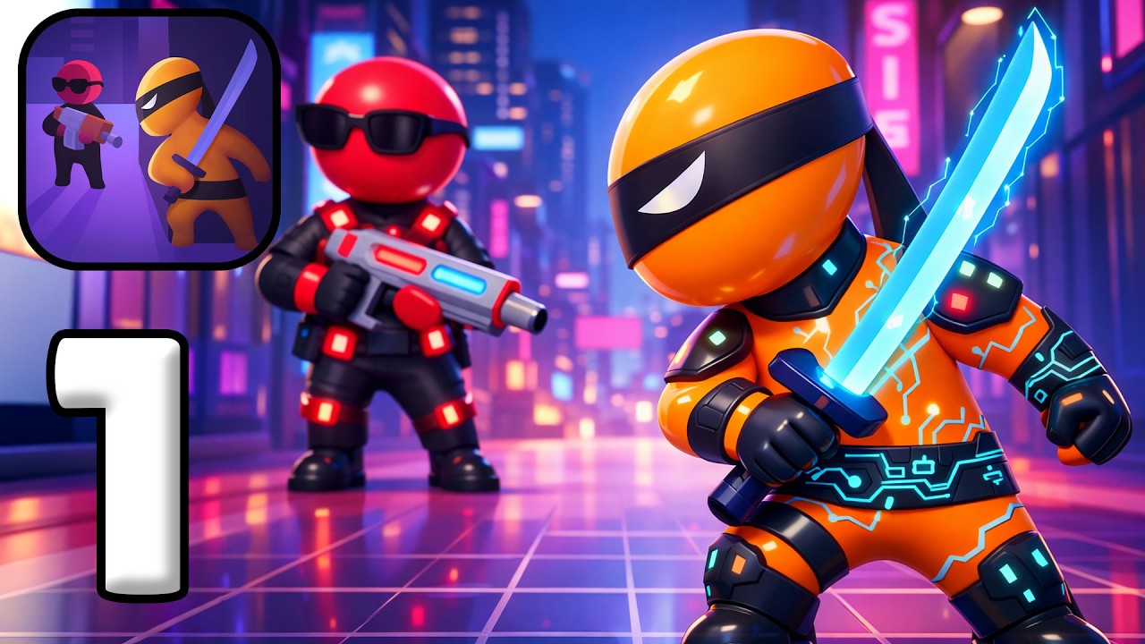 Stealth Master Assassin Ninja 🗡️ Silent Power Wins! Part 1 Gameplay Walkthrough (iOS & Android)