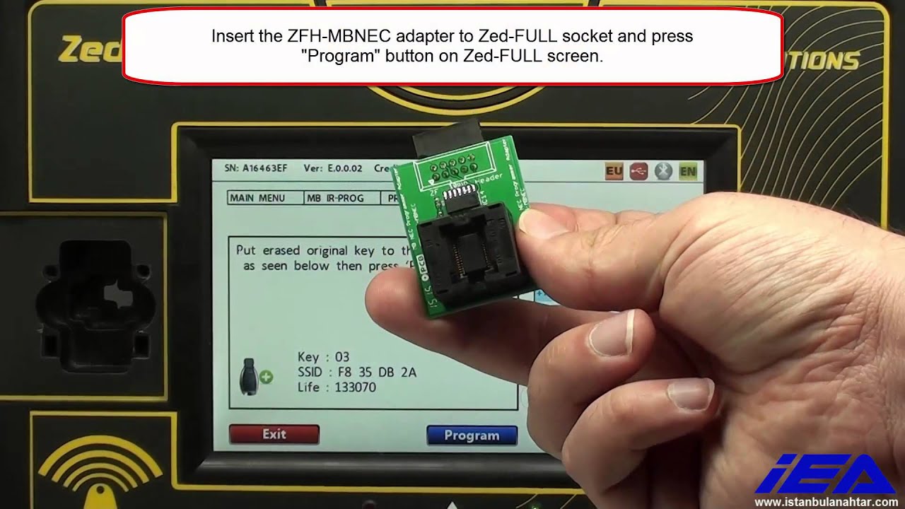 Zed-FULL Mercedes Benz Lost Key Situation onto OEM key