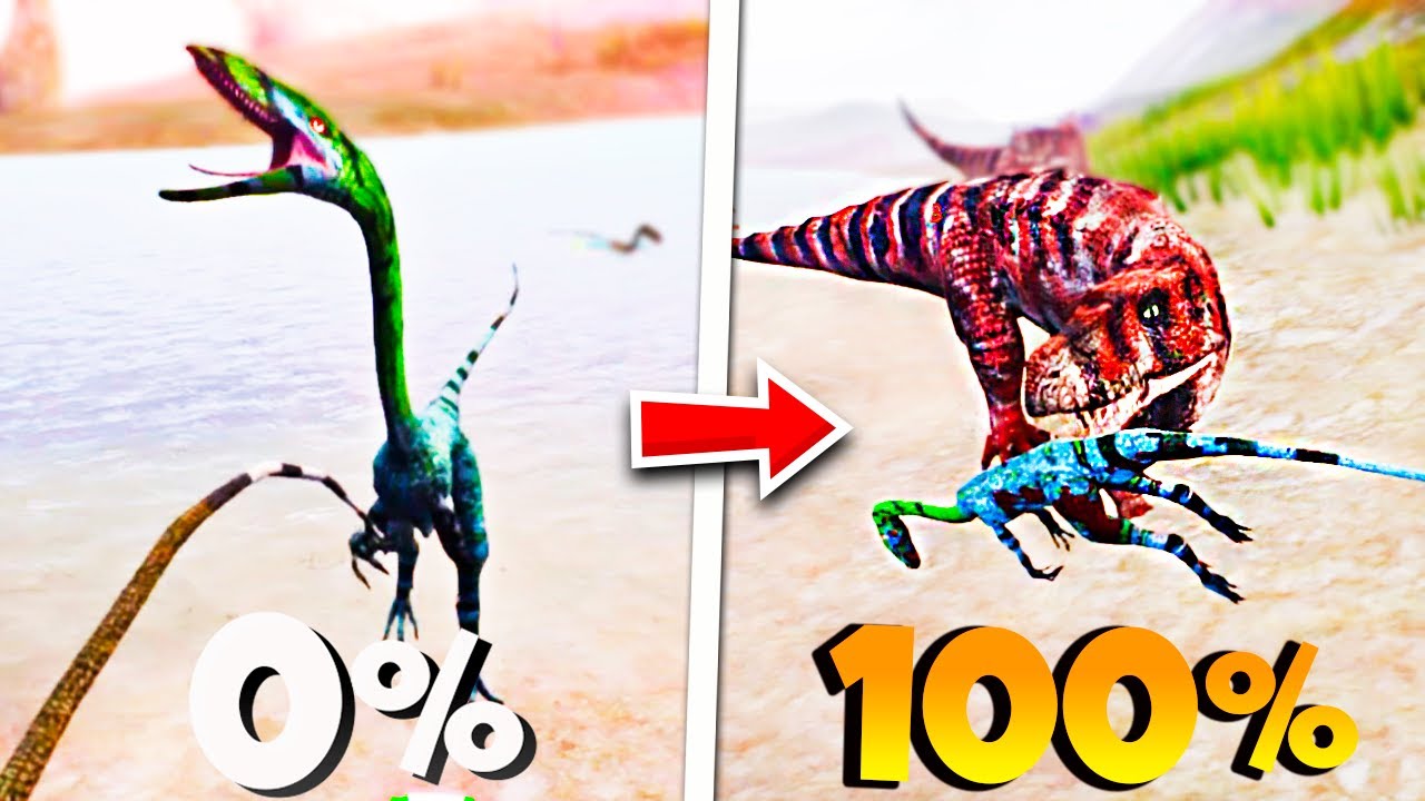 O GRANDE EXERCITO DOS PITOCOS!! SOBREVIVI DO (0 a 100%) COM O COELOPHYSIS! The Cursed Isle