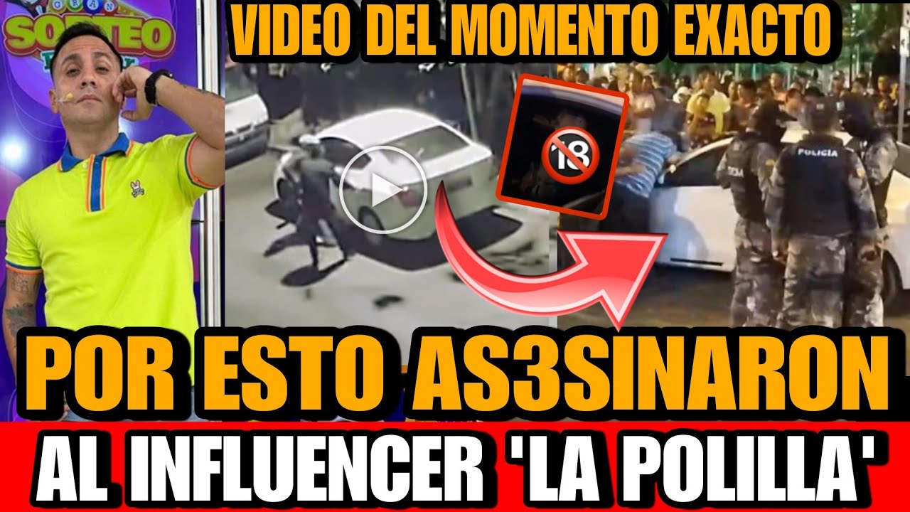 Por esto AS3SINARON a La Polilla Sanchez Video MOMENTO EXACTO de muerte Jonathan Sanchez La Polilla