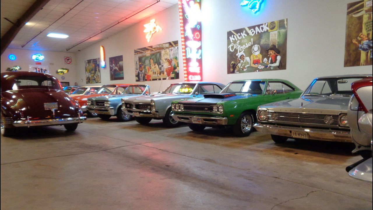 Great Garage ! Bill DeNise collection of Classic & Muscle Cars on My Car Story with Lou Costabile