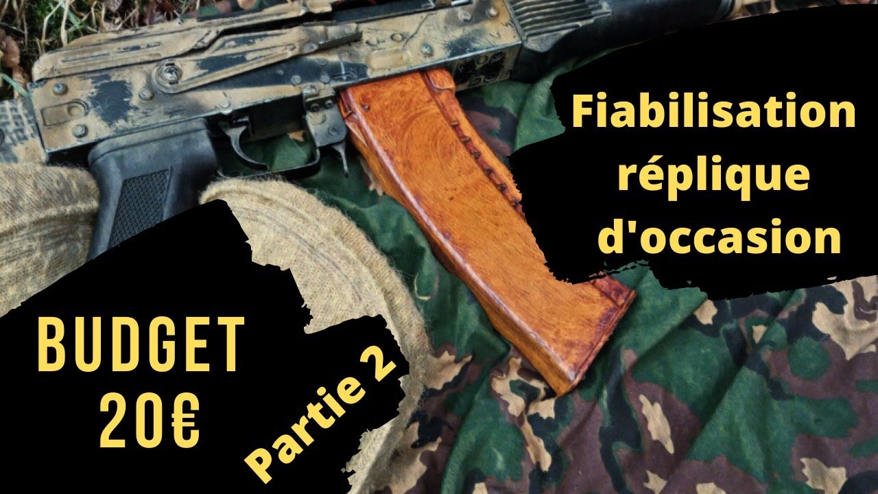 AIRSOFT : S1E16 Rendre sa réplique plus performantes pour 20€ partie 2