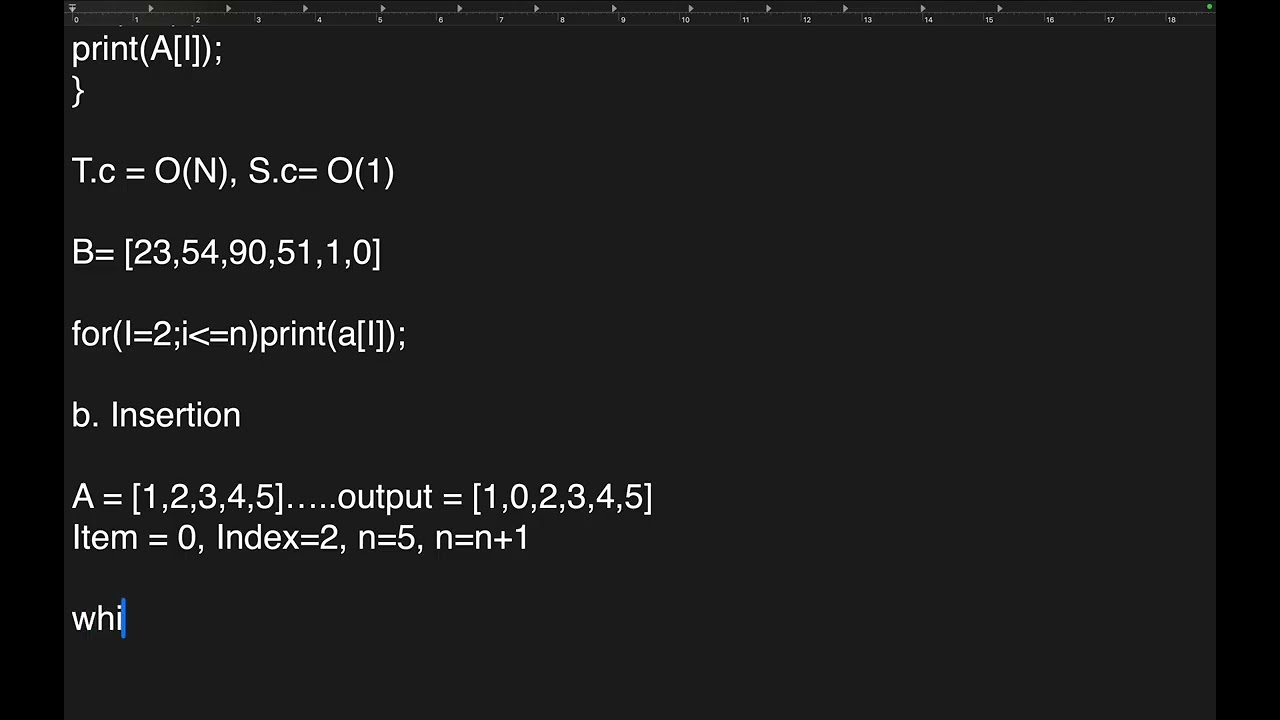 operations on array. #coding #dsa #java