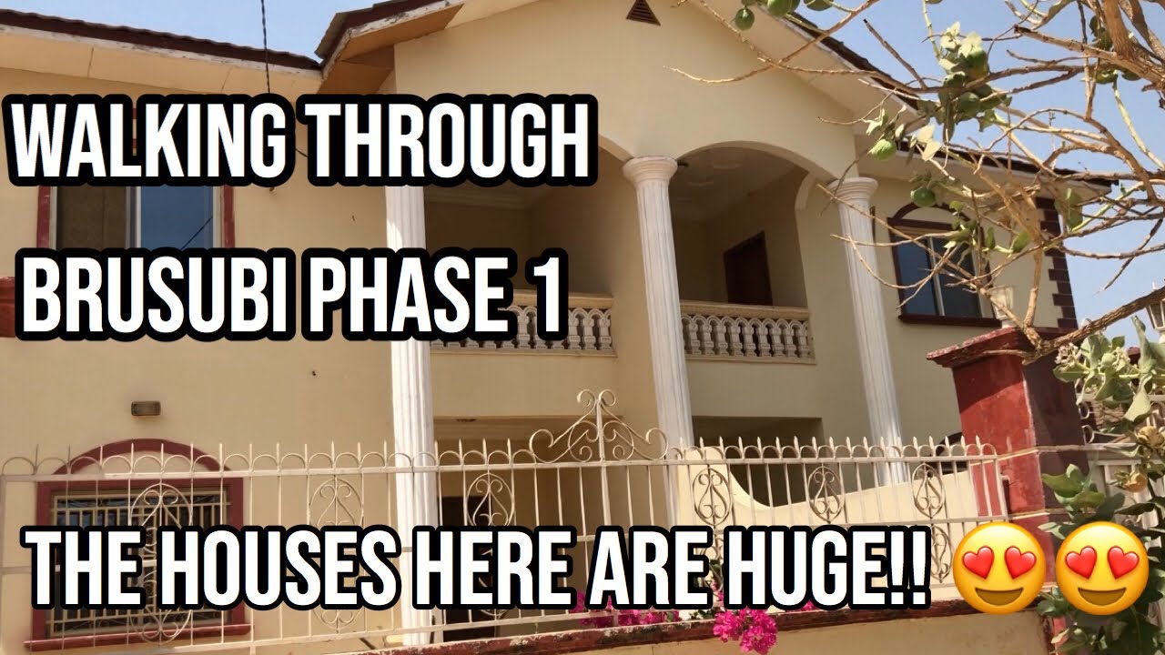 GAMBIA VLOG: Eating street food/Taking a walk through Brusubi Phase 1 ❤️🇬🇲