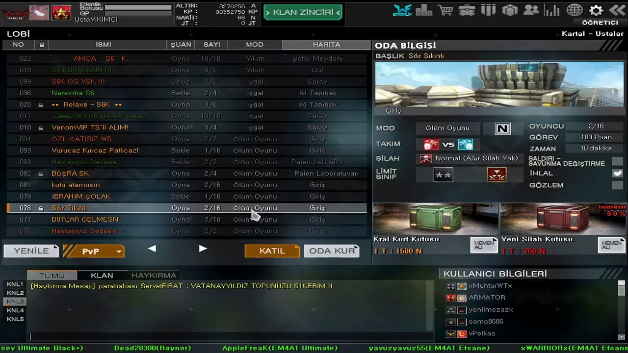 #UstaYIKIMCI , Seyh , KinqGonuL feat THECATLI KLAN SAVAŞLARI.