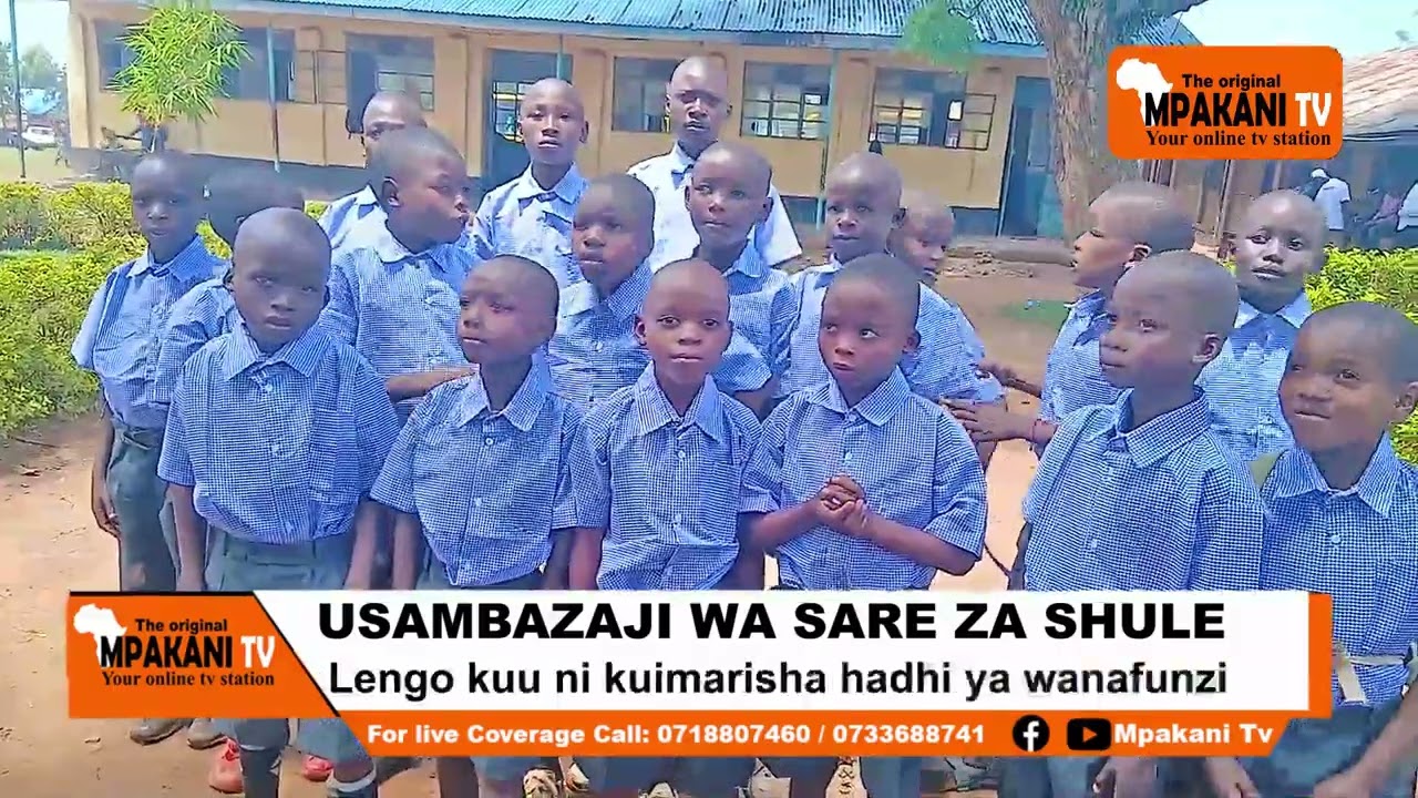 Mpakani TV /Usambazaji wa Sare za shule Webuye West/