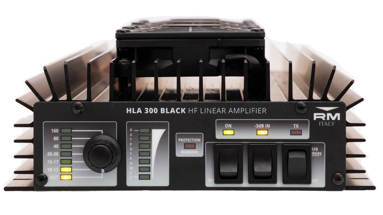 ⚡️◼️ RM HLA 300V BLACK HF Linear Amplifier (Wzmacniacz Mocy KF): UNBOXING📦