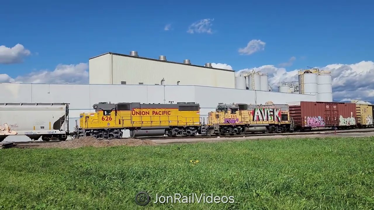 2/18/26 Pre: Union Pacific Industry local departs Salt Lake Ave and onto the LA Sub