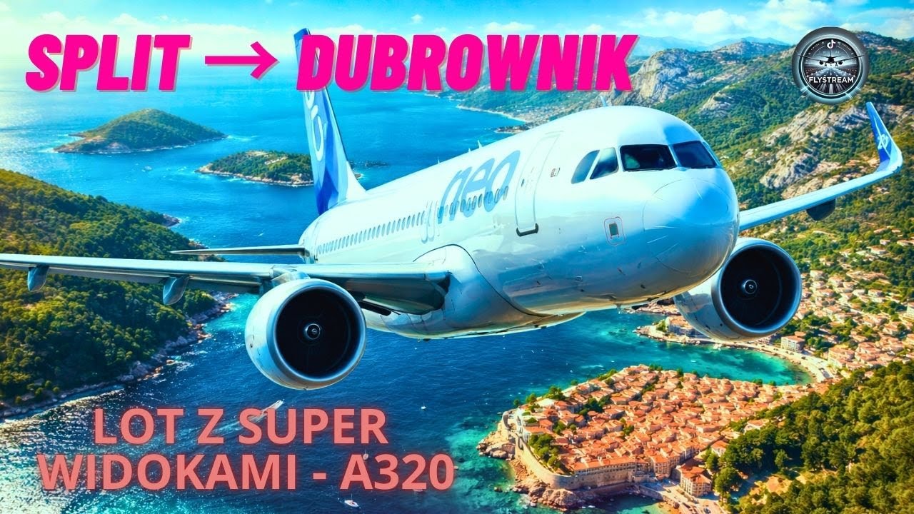 Airbus A320neo | Split → Dubrovnik
