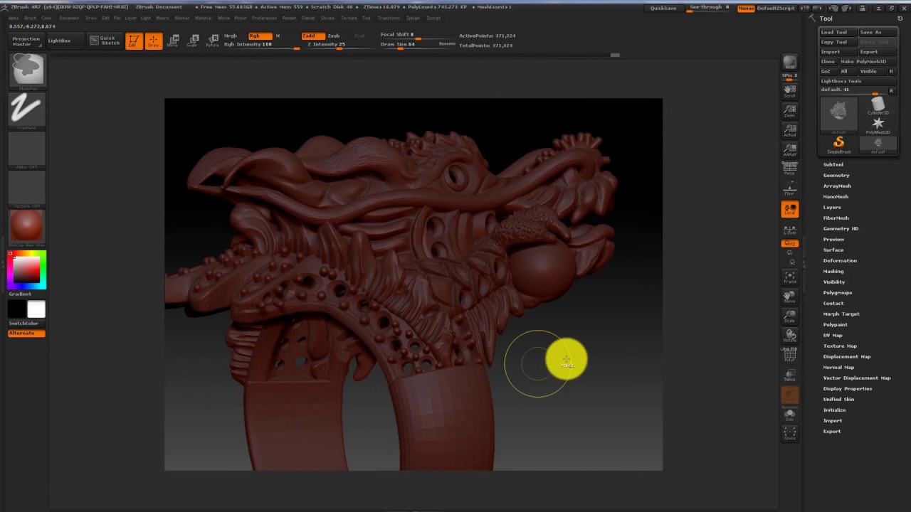 How to export STL file from Matrix To Zbrush