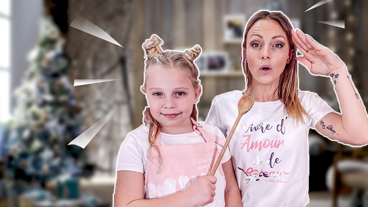 LOUANE PREND MA PLACE ! (RECETTE BUCHE DE NOEL RAPIDE ET FACILE)