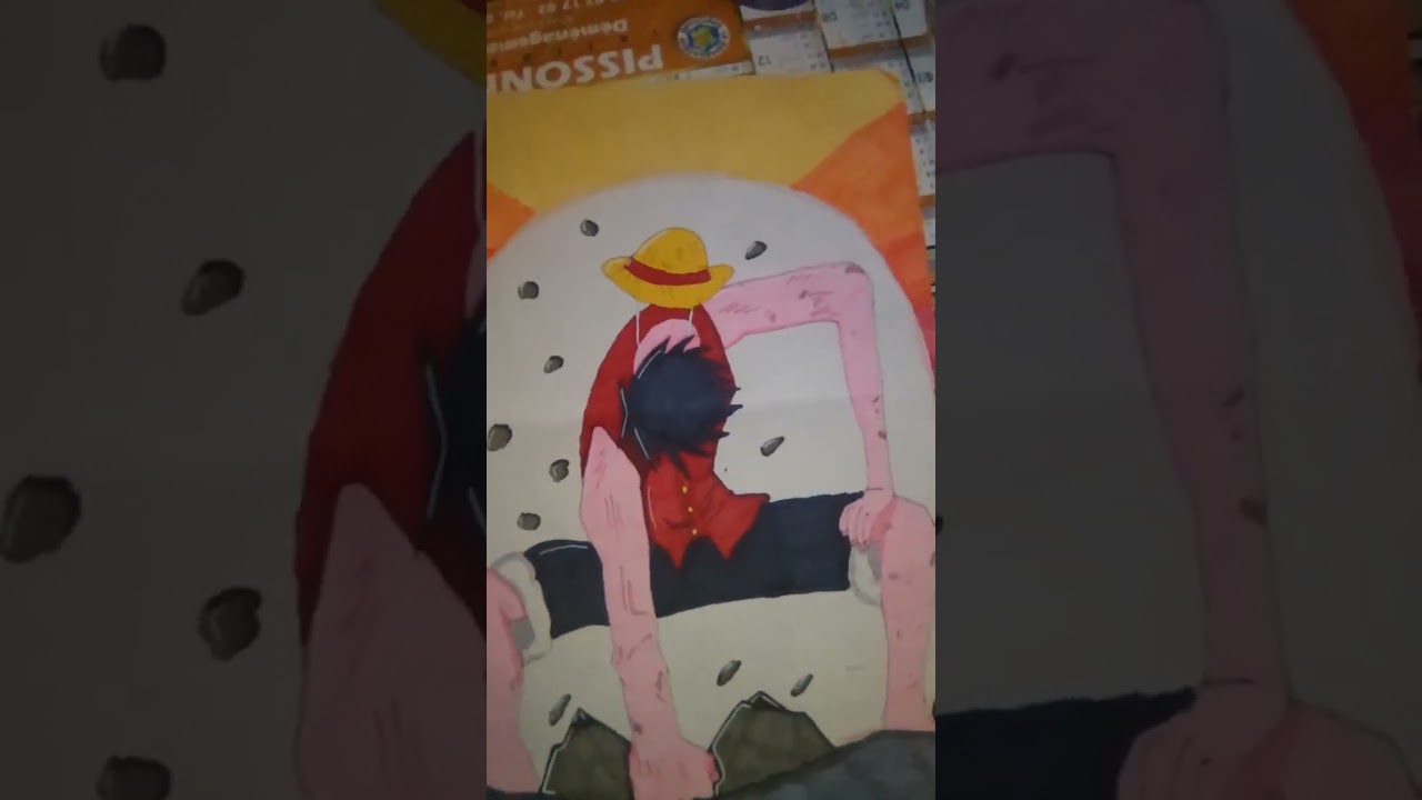Dessin de Luffy Gear 2 n'hésite pas a mettre une note 