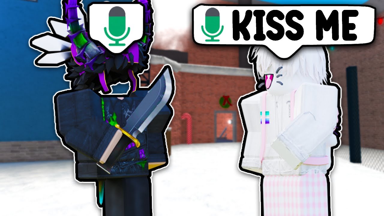 He Had A CRUSH On ME In MM2 VOICE CHAT... (Murder Mystery 2)