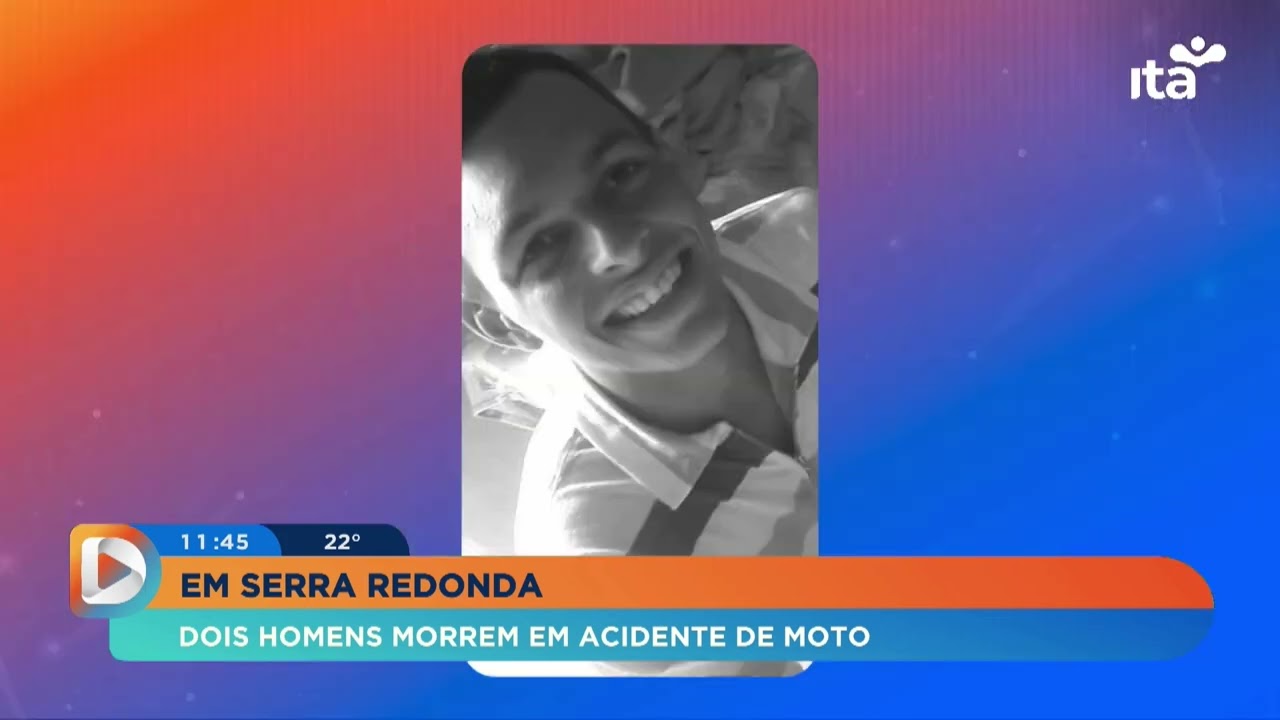 EM DIA - 08.08.2022- Grave acidente deixa dois homens mortos em Serra Redonda