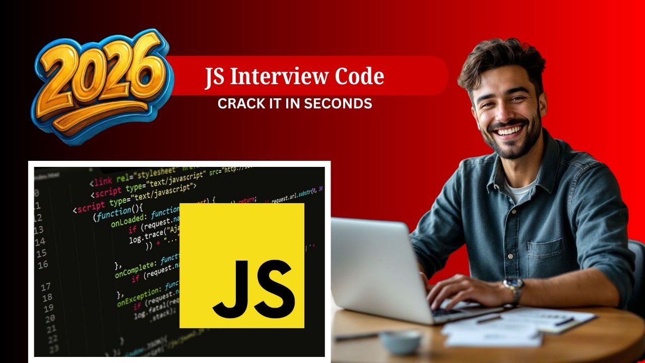 JavaScript Coding Interview Questions for 2026 🔥 Top 15 Asked in MNC Interviews | With Solutions