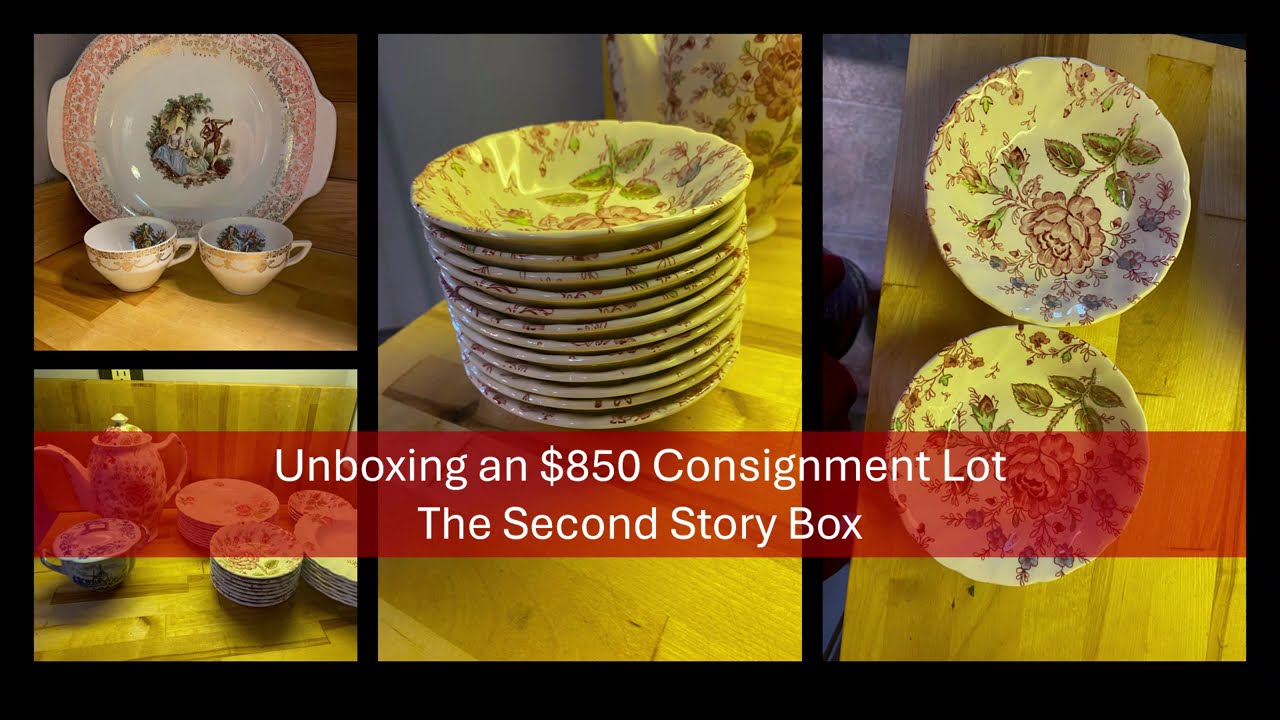 Unboxing an $850 Consignment Lot
