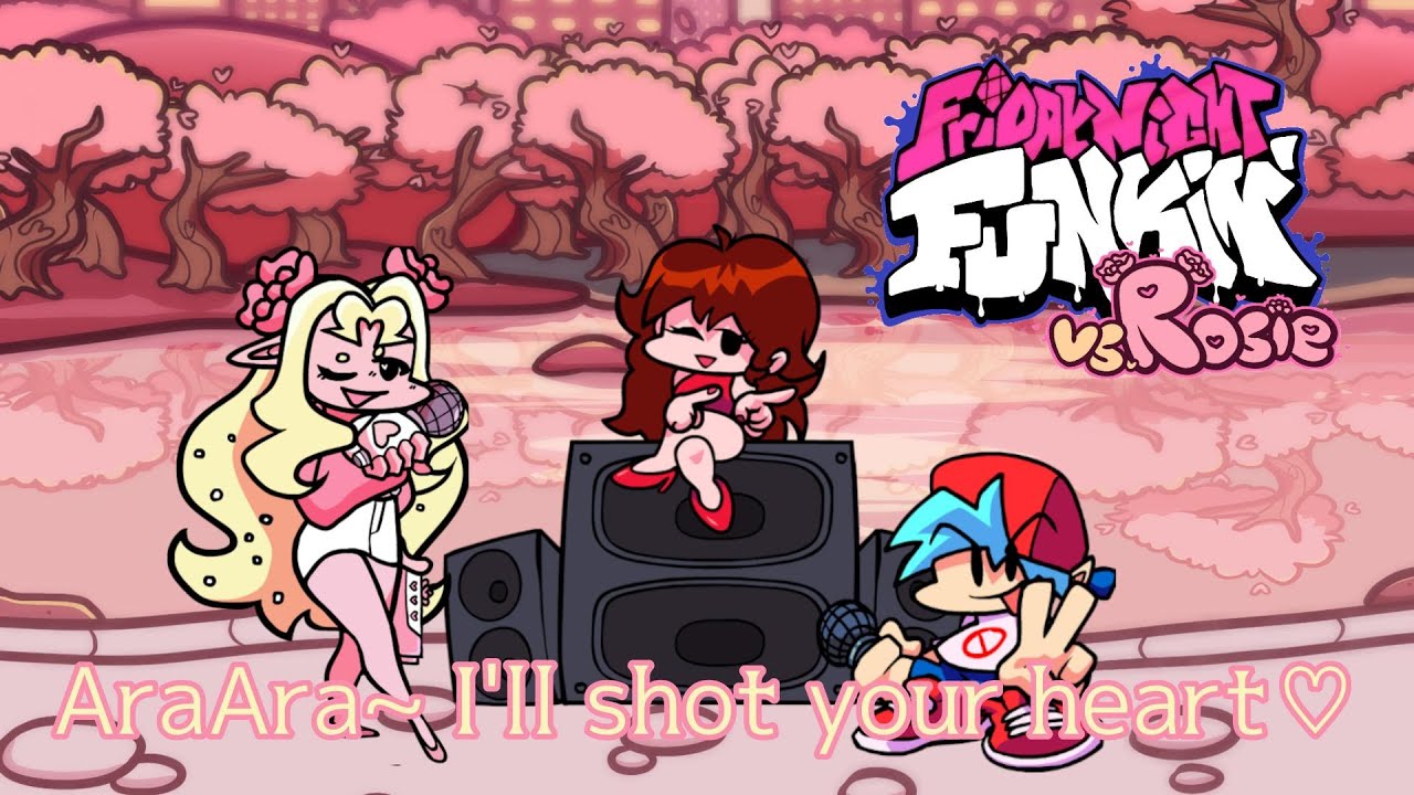 【FNF (日本語翻訳)】綺麗な花には棘がある…【ゆっくり万屋実況】【Pick n' Pluck - vs Rosie! (Full Week) (UPDATED)!】