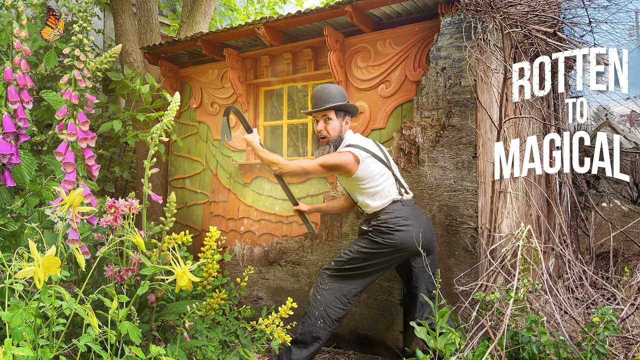 Extreme Makeover - A Shed for the Cottage Garden