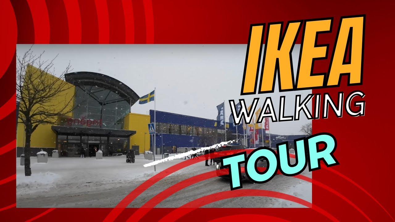 Walking tour IKEA Stockholm Sweden 🇸🇪 Exploring the IKEA store