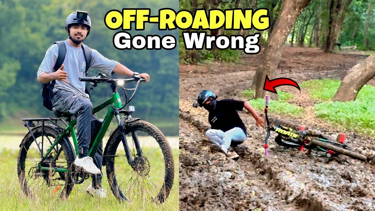 Cycle Sambhali Nahi Gayi! 😵 | Itna Tuff Track Tha Ke Sujal Gir Gaya 😱