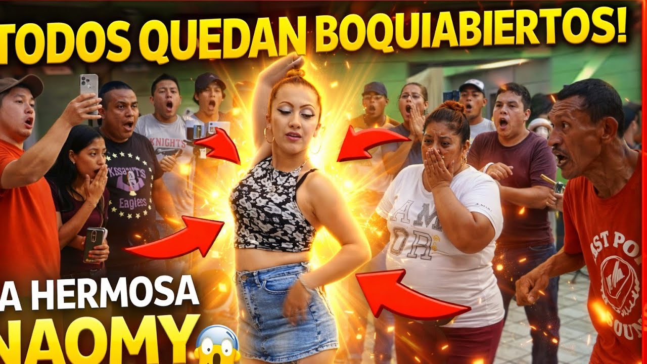 Cuando Naomy empezó a bailar… ¡Todos quedaron BOQUIABIERTOS!