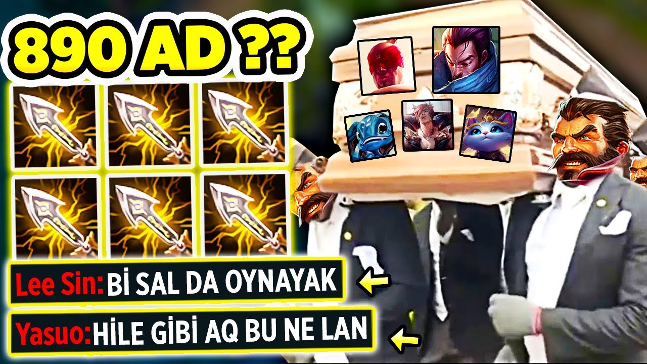 00.00 SANİYEDE TEQ ATMAK MI? URF'UN HİLELİ ÇARINI BULDUM!! 61 KILL & 890 AD URF GRAVES!!