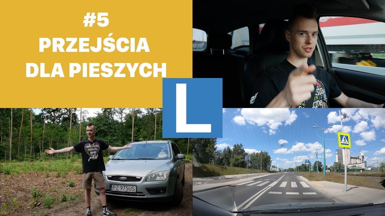 Przejścia dla PIESZYCH na co UWAŻAĆ?! #5 Nauka jazdy |Irokez - nauka jazdy|