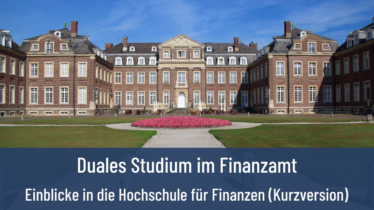 Duales Studium an der Hochschule für Finanzen NRW in Nordkirchen