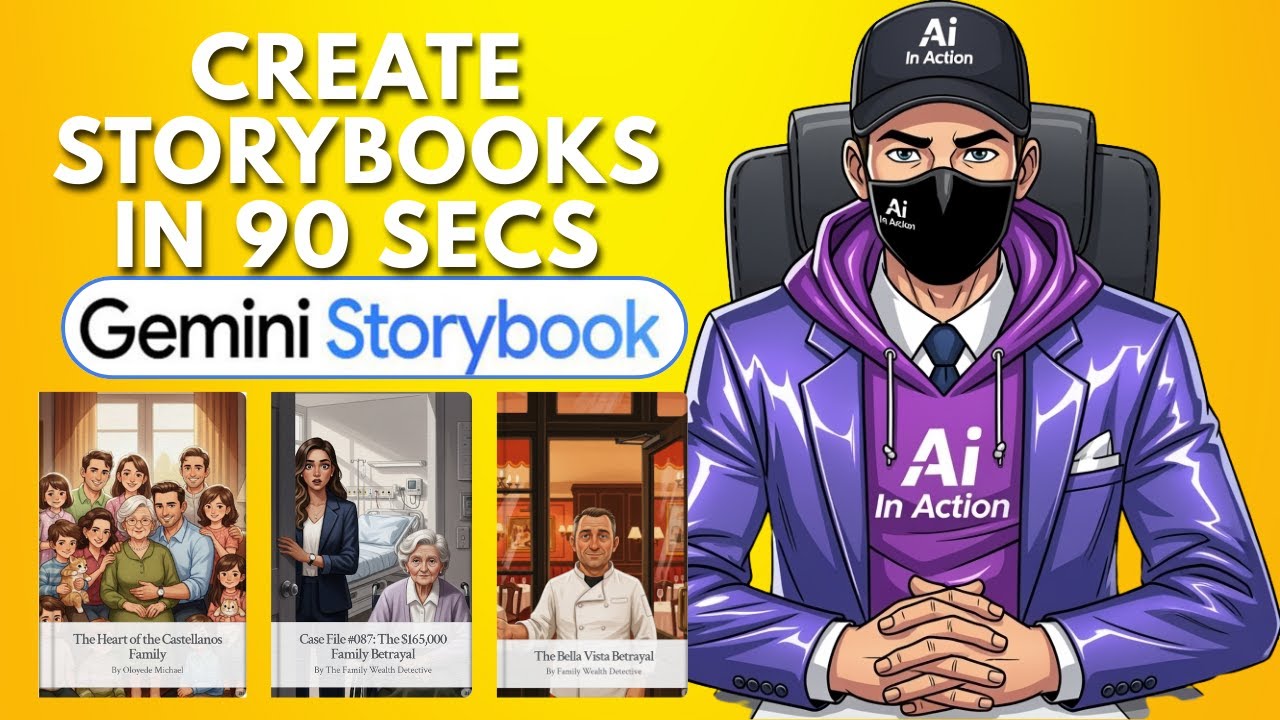 Gemini Storybook Tutorial: Create a Personalized Book, Print & Sell it on Amazon KDP, Etsy In 90Secs