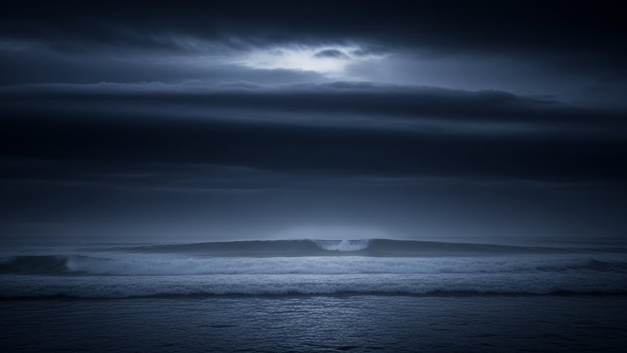 Ocean Waves for Deep Sleep | Natural Soundscape for Stress Relief and Calm Mind with Rolling Waves