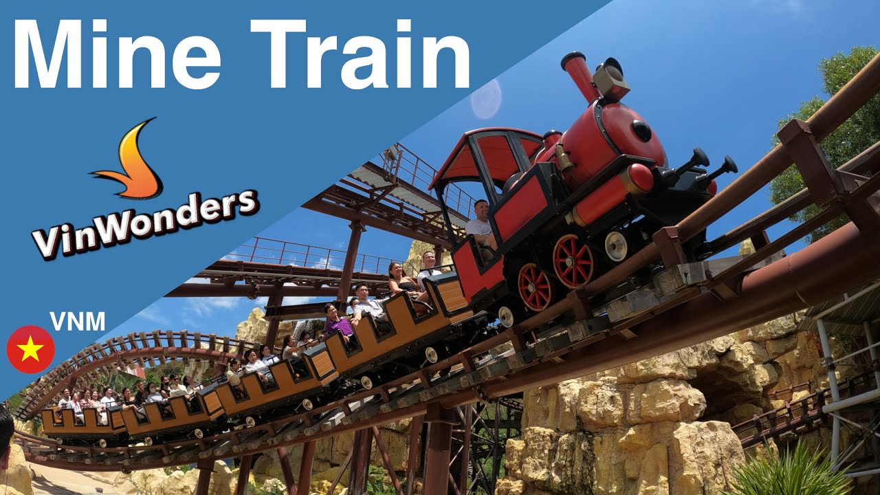 Mine Adventure Vin Wonders Nha Trang | Vekoma Mine Train