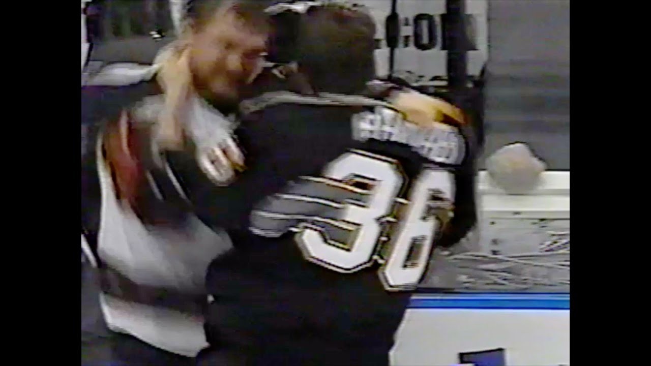 Jeff Odgers Vs. Matthew Barnaby Jan. 30th, 2001
