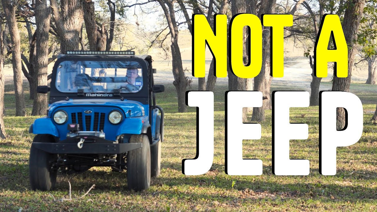 Mahindra Roxor &mdash; A Wrangler Alternative?