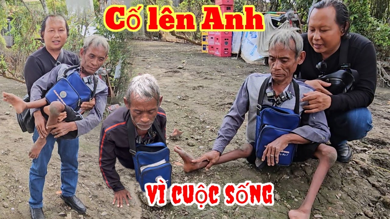Cũng vì Cuộc sống Mưu Sinh, Người đàn ông đi bằng đôi tay đã vượt lên số phận 