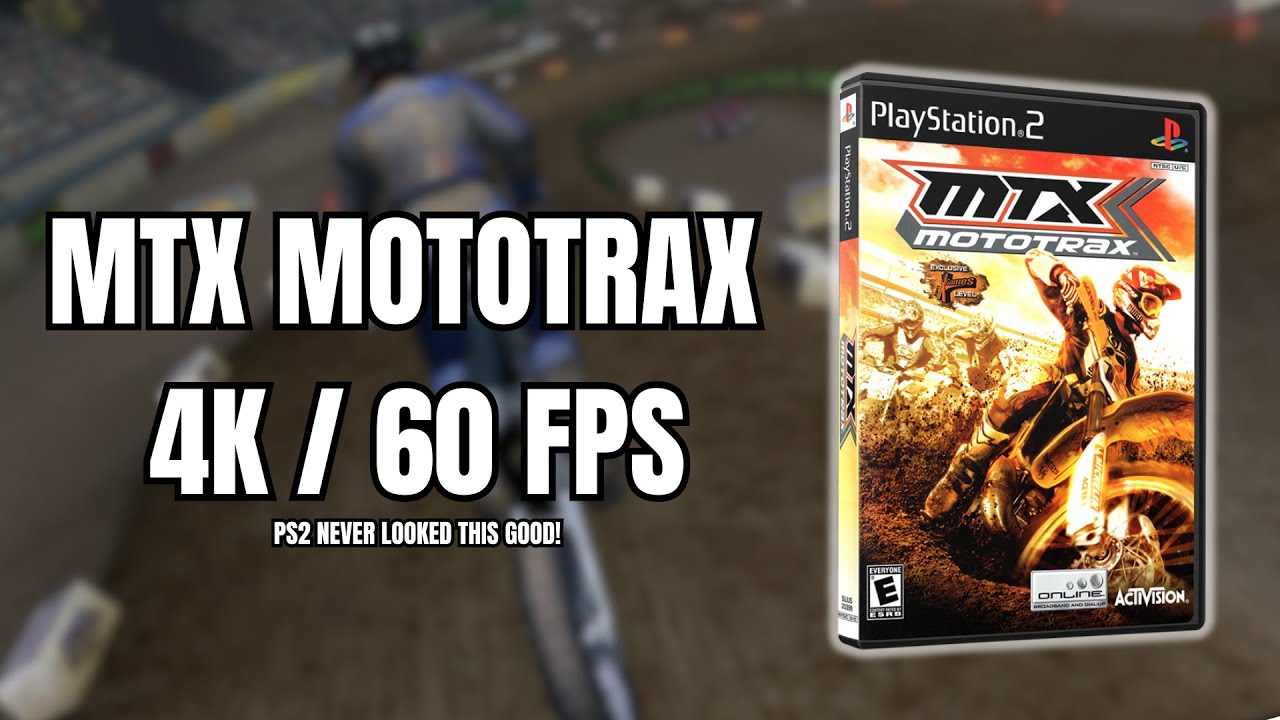 MTX Mototrax PS2 on PCSX2 | 4K 60FPS (2026)