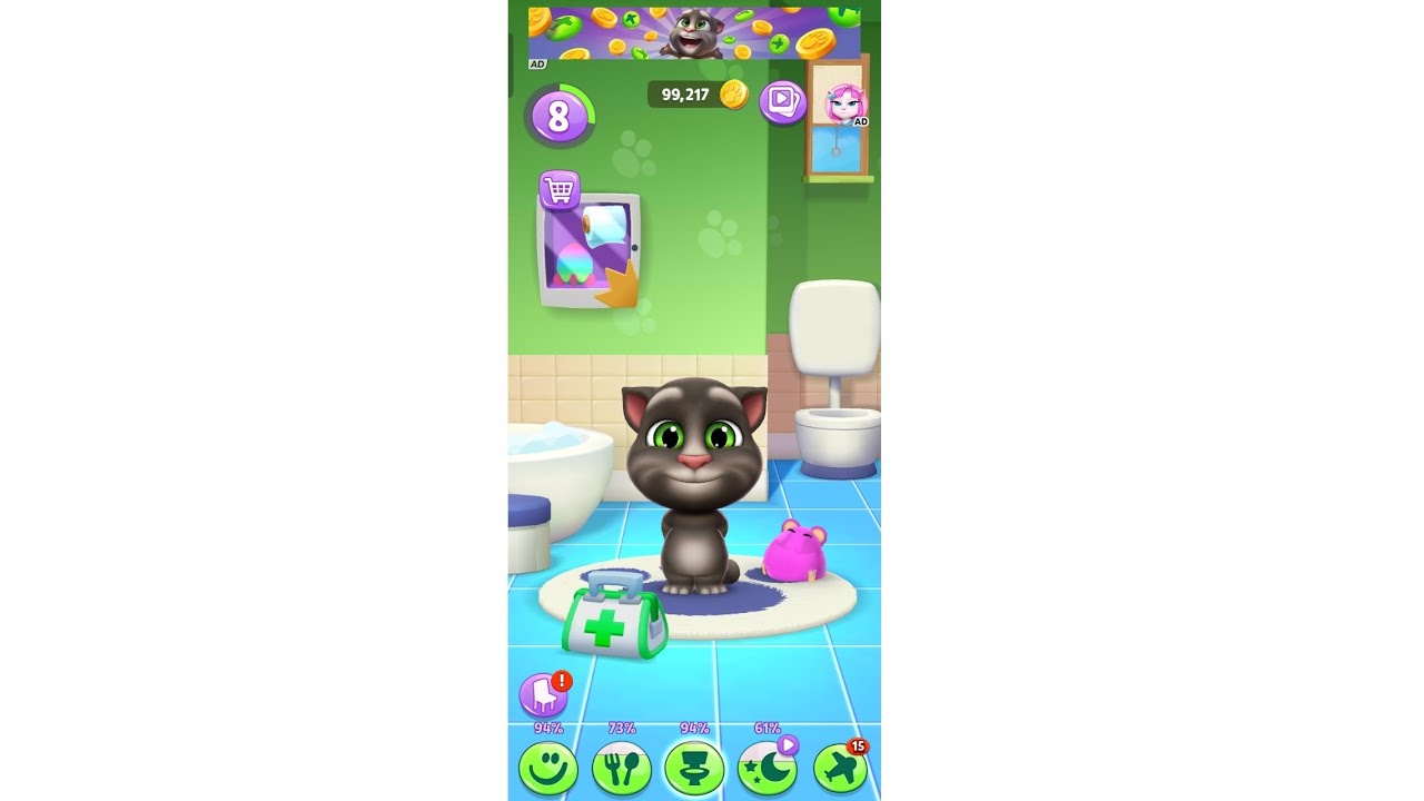 My talking tom 2 live stream shayangamerz 