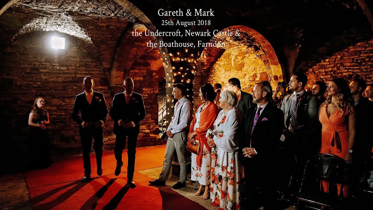 2018 08 25 Gareth & Mark the Undercroft, Newark Castle & the Boathouse