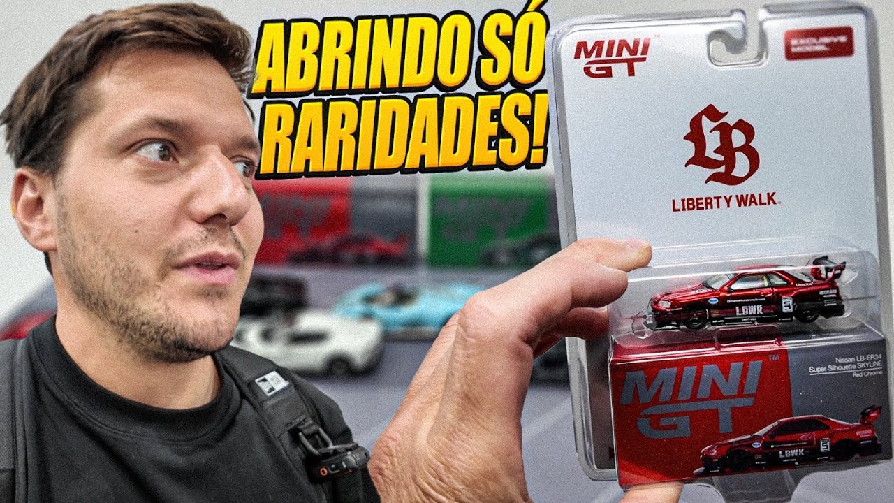 ATUALIZEI MINHA COLECÇÃO DE MINI GT COM MUITA NOVIDADE 