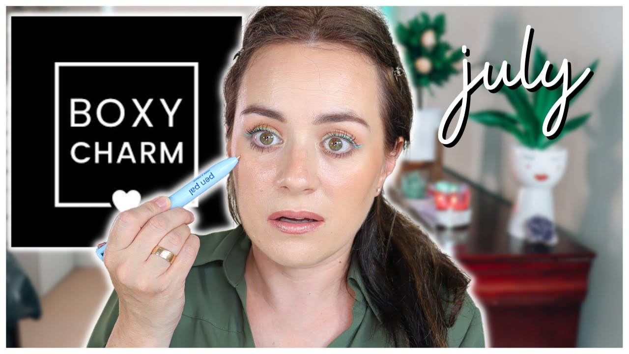 BOXYCHARM JULY 2021 BASE BOX UNBOXING | First Impressions| ILINCA Makeup