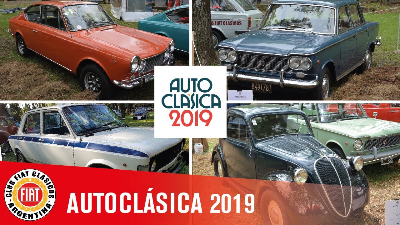 Club Fiat Clásicos de Argentina en Autoclásica 2019 - Desde Fiat Argentina y Fiat Concord a SEVEL