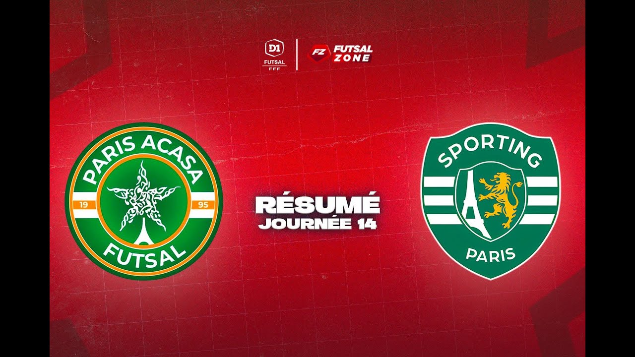 J14 - Paris ACASA vs Sporting Paris : le résumé