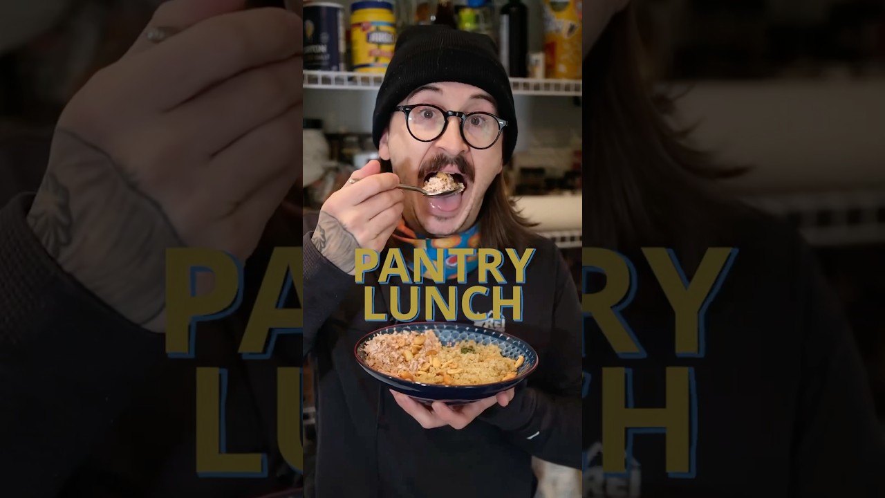 pantry lunch 👨🏻‍🍳 #cooking #silly #lunchtime