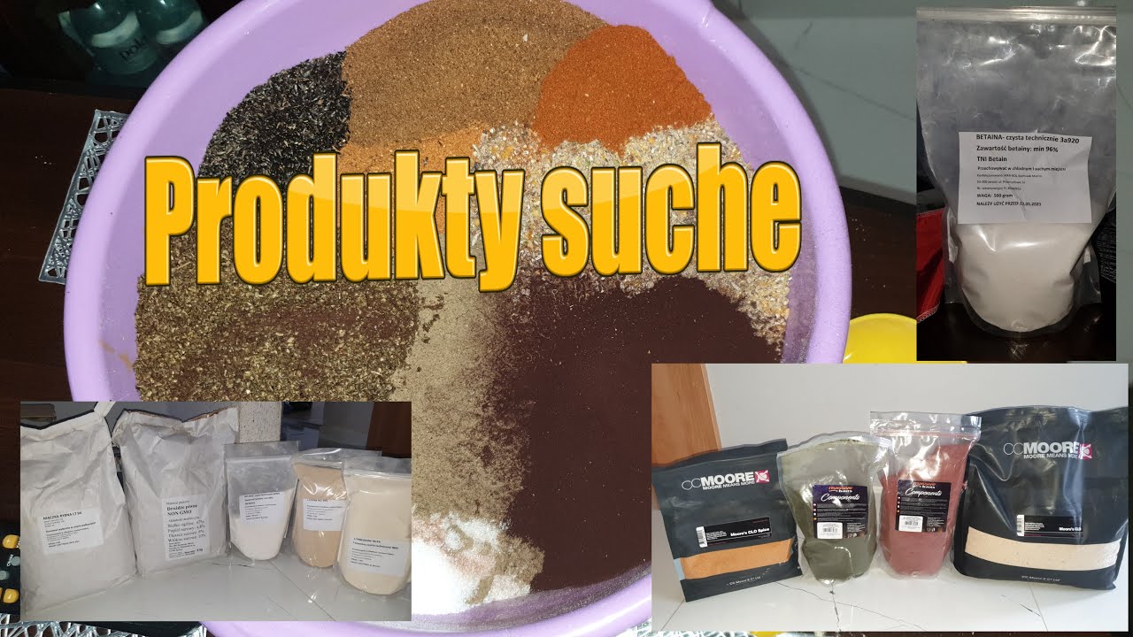 #2 Kulki proteinowe od podstaw w warunkach domowych - produkty sypkie i aminokwasy.