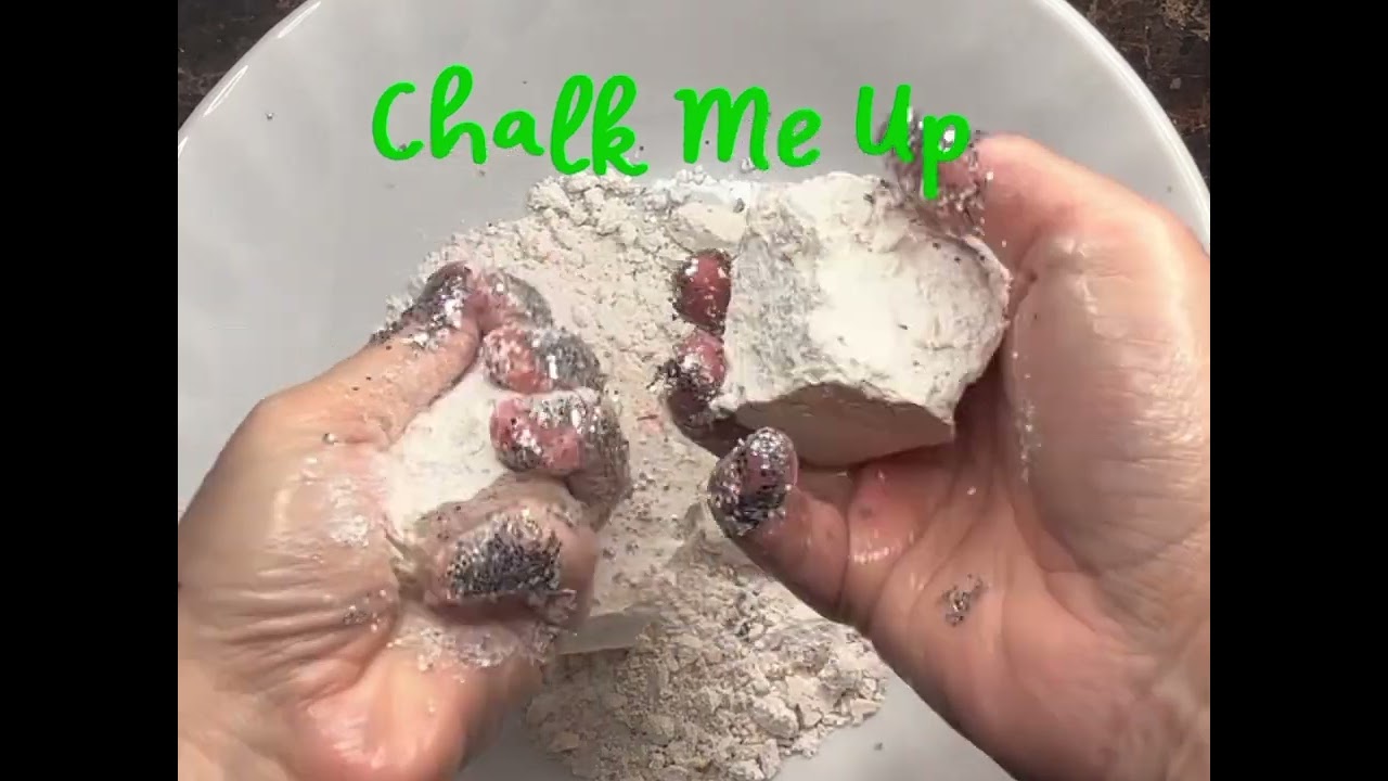 Reform result of chalk vs. Fruity Pebbles cereal 🚫NO EDITS OR REPOSTS