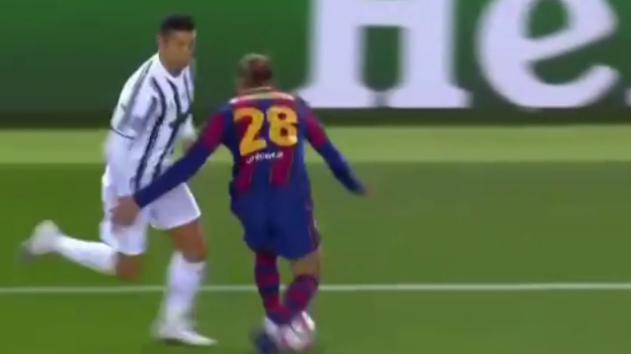 Oscar Mingueza vs Juventus Home (H) 08/12/2020 | He can stop Ronaldo's dribbling?